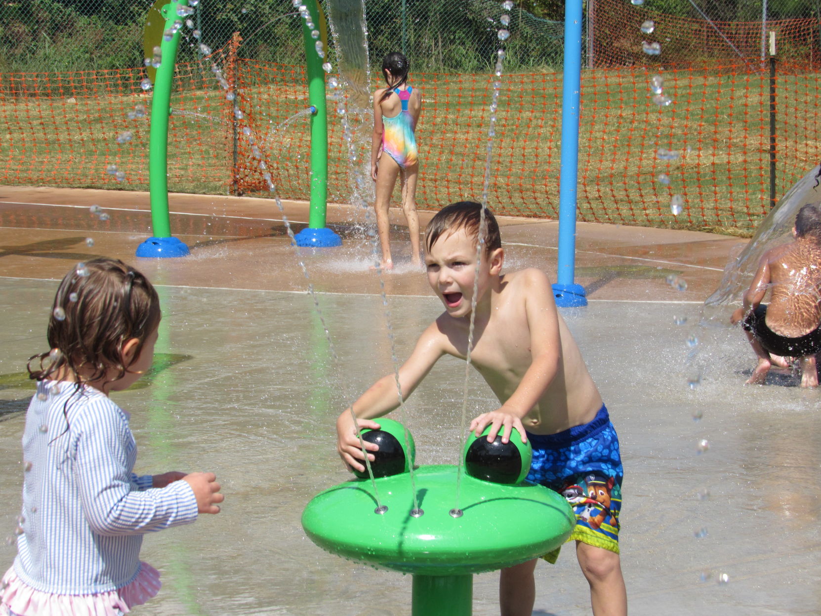 English Park Splash Pad open every day through end of September